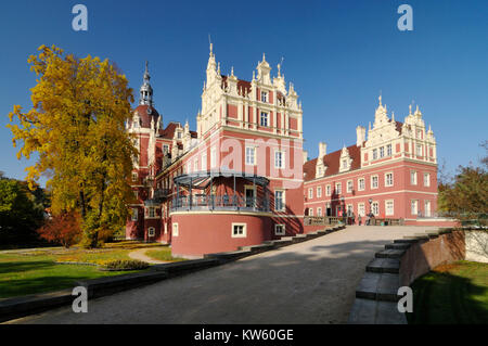 Vasca da bagno Muskau, Bad Muskau Foto Stock