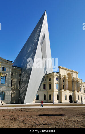 Militare-museo storico delle forze armate, Dresda, Militaerhistorisches Museum der Bundeswehr Foto Stock