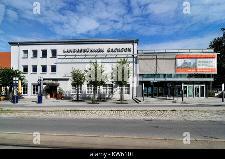 Stadi di Land Sassonia, Dresda, Landesbuehnen Sachsen Foto Stock