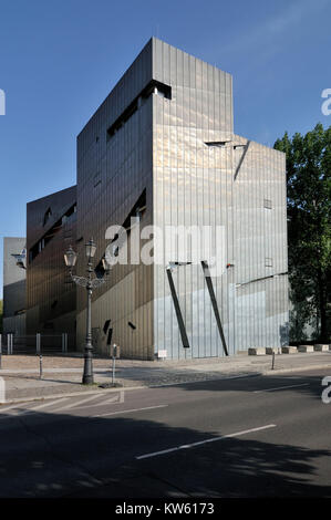 Libeskindbau nel museo Ebraico di Berlino, , Libeskindbau Juedischen im Museum di Berlino Foto Stock