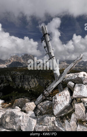 Il Dolomites World War museum, Dolomiten Weltkriegsmuseum Foto Stock