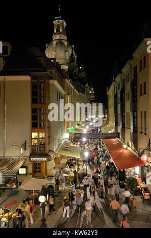 La città di Dresda partito, Dresden Stadtfest Foto Stock