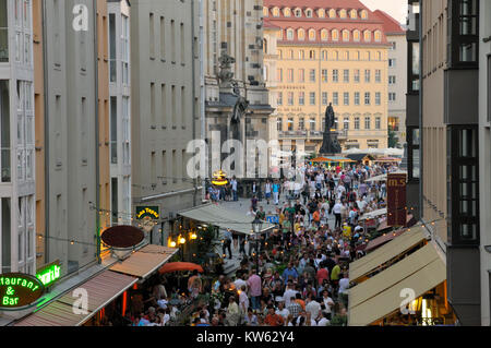 La città di Dresda partito, Dresden Stadtfest Foto Stock