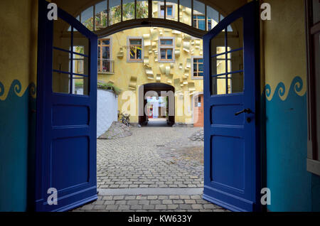 Dresden Neustadt Foto Stock