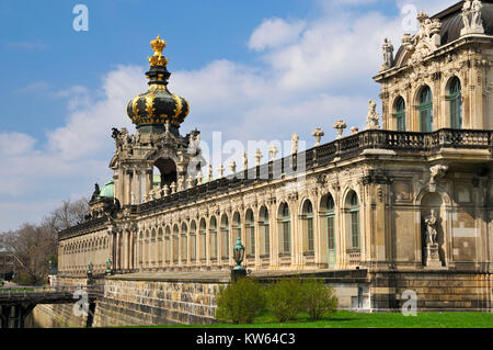 Canile di Dresda, Dresdner Zwinger Foto Stock