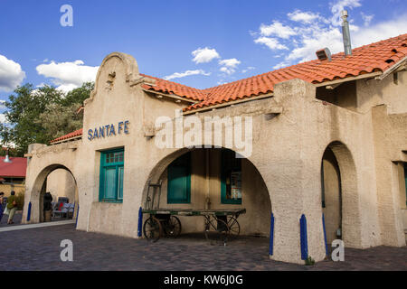 Santa Fe Railyard, Nuovo Messico Foto Stock