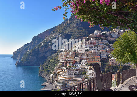 Positano giorni Foto Stock