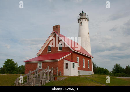 Tawas Point Lighthouse (punto di Ottawa) Foto Stock