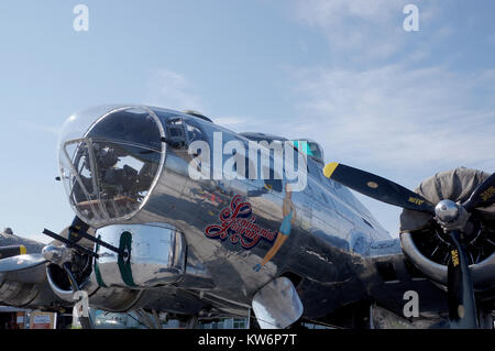 Viaggio sentimentale, Boeing B-17G Foto Stock