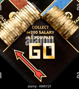 Stipendio pagare aumento salariale aumento concept Foto Stock