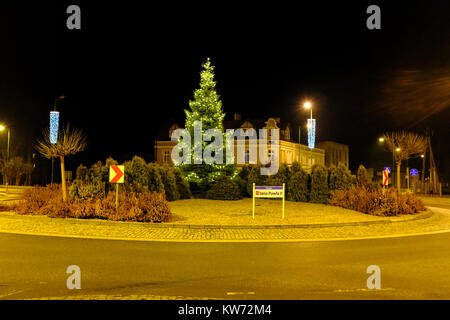 Rotonda in Lubliniec Polonia Europa Foto Stock