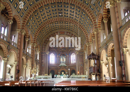 All'interno della cattedrale dell Assunzione a Bangkok, in Thailandia Foto Stock