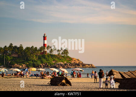 Kovalam Foto Stock