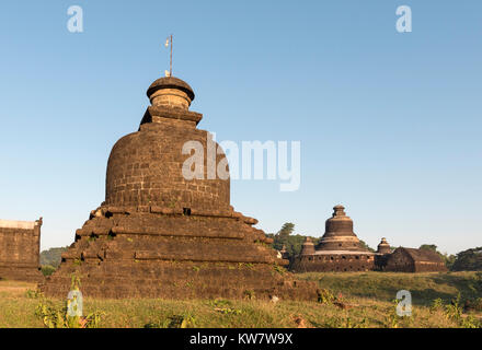 Htukkant Thein tempio, Mrauk U, Birmania (Myanmar) Foto Stock