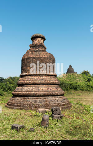 Pagoda Myatazaung, Mrauk U, Birmania (Myanmar) Foto Stock