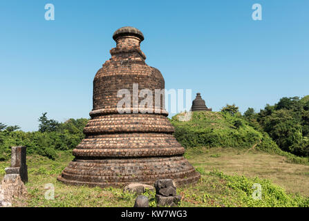 Pagoda Myatazaung, Mrauk U, Birmania (Myanmar) Foto Stock