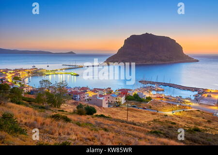 Monemvasia, Peloponneso, Grecia Foto Stock