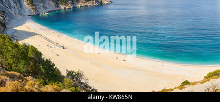 Myrtos Beach, Cefalonia (Cefalonia) Island, Grecia Foto Stock