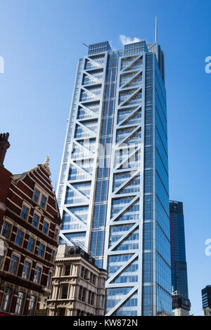 Heron Tower / Salesforce Tower / 110 Bishopsgate, città di Londra, Regno Unito Foto Stock