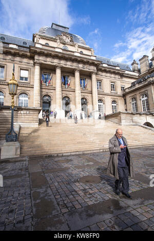 Francia, Parigi (75), il Palais de Justice, Palazzo di Giustizia corte. Foto Stock