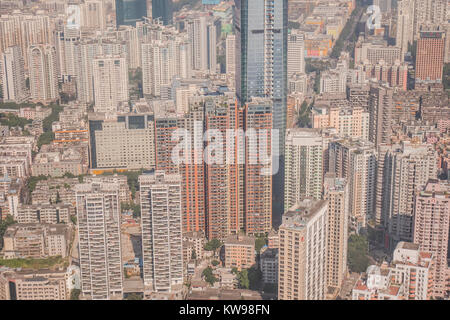 Shenzhen è una città urbana in Cina Foto Stock