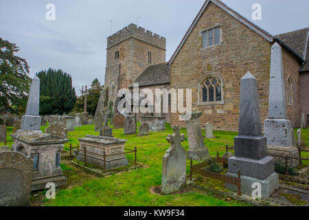 Ledbury North Church, Ledbury North, San Michele e Tutti gli angeli Foto Stock