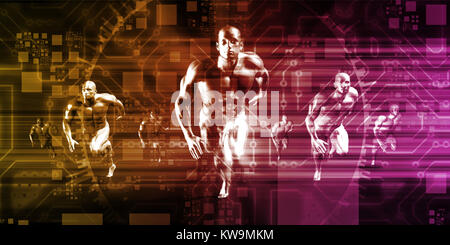 Contenuto multimediale digitale su Internet o Web Foto Stock