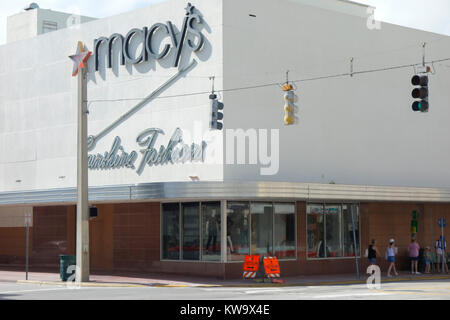 Macys Department Store Lincoln Road, Miami South Beach, Stati Uniti d'America Foto Stock