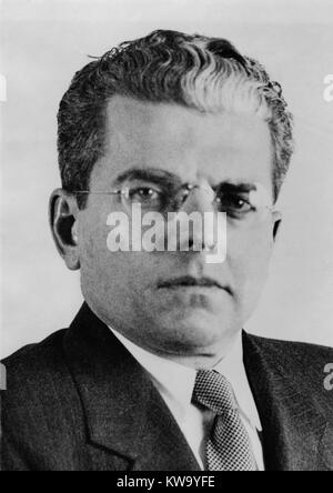 Thomas Donegan, un dipartimento di giustizia anticomunista esperto. Egli è stato coinvolto nel perseguimento di Alger Hiss e gli altri durante il dopoguerra rosso spavento. 1946. (BSLOC 2014 13 62) Foto Stock