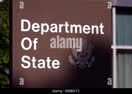Dipartimento di Stato per la costruzione di Washington, D.C. Foto Stock
