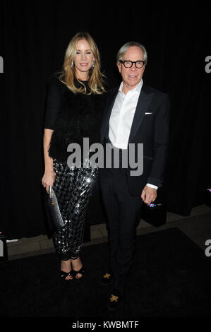 NEW YORK, NY - novembre 04: Dee Hilfiger, Tommy Hilfiger assiste la Topshop Topman New York City Flagship Cena di apertura al Grand Central Terminal il 4 novembre 2014 in New York City. Persone: Dee Hilfiger, Tommy Hilfiger Foto Stock