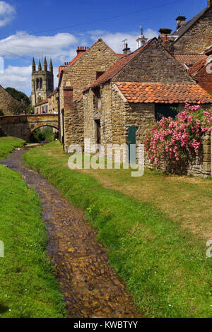 Borough Beck, Helmsley, North Yorkshire Foto Stock