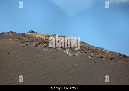 Lanzarote paesaggio vulcanico Foto Stock