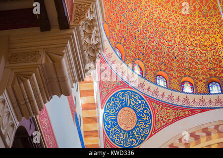 Beirut, Libano, 03 Aprile - 2017: Mohammad Moschea Al-Amin Foto Stock