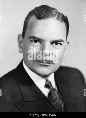 Thomas Dewey era New York Stato Governatore dal 1943 al 1954. La moderata 'orientale stabilimento " il repubblicano perso il 1944 elezioni presidenziali per FDR. In 1948, ha perso contro Harry Truman. (BSLOC 2014 13 36) Foto Stock