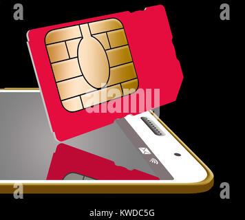 La memoria Flash è il tema di questa illustrazione assortita con dispositivi raffigurati che utilizzano la memoria flash. Nella foto sono le schede SD, micro SD thumb drive e Foto Stock