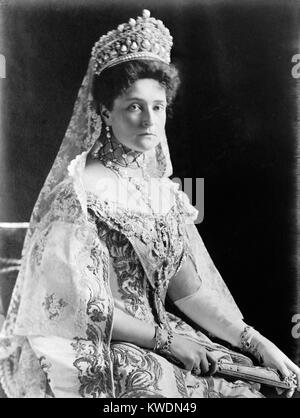 Alexandra Feodorovna, imperatrice di Russia, Tsaritsa Alexandra Fyodorovna Foto Stock