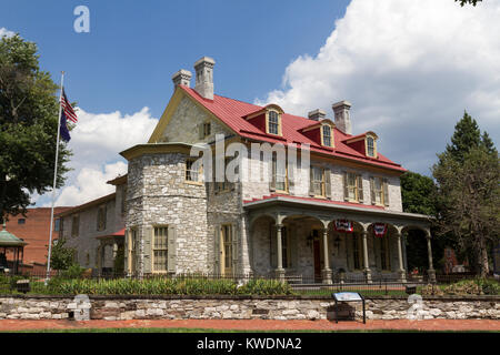 John Harris-Simon Cameron Mansion, Harrisburg, Pennsylvania, Stati Uniti. Foto Stock