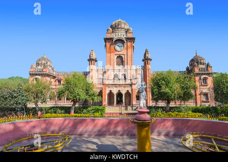 Il Mahatma Gandhi Municipio (vecchio nome - King Edward Hall) di Indore, India Foto Stock