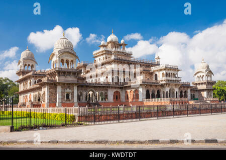 Albert Hall (Museo Centrale), Jaipur. Esso si trova nella Ram Niwas Garden a Jaipur Foto Stock