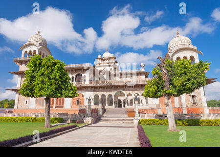 Albert Hall (Museo Centrale), Jaipur. Esso si trova nella Ram Niwas Garden a Jaipur Foto Stock