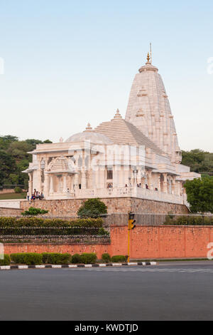 Birla Mandir (Laxmi Narayan) è un tempio indù a Jaipur, India Foto Stock