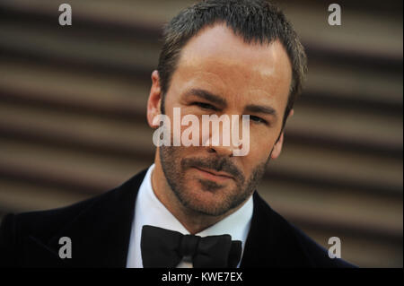 WEST HOLLYWOOD, CA - MARZO 02: Tom Ford assiste il 2014 Vanity Fair Oscar Party hosted by Graydon Carter il 2 marzo 2014 in West Hollywood, California. Persone: Tom Ford Foto Stock