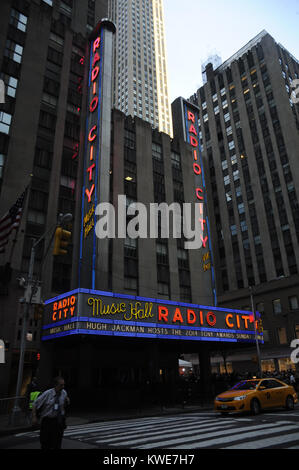 NEW YORK, NY - 08 giugno: atmosfera assiste American Teatro dell'ala 68a Tony annuale dei premi al Radio City Music Hall il 8 giugno 2014 a New York City. Persone: atmosfera Foto Stock