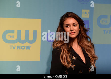 NEW YORK, NY - 15 Maggio: Nina Dobrev assiste la rete di CW's 2014 in anticipo presso l'Hotel di Londra il 15 maggio 2014 in New York City. Persone: Nina Dobrev Foto Stock