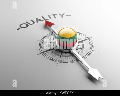 La Lituania ad alta risoluzione il concetto di qualità Foto Stock
