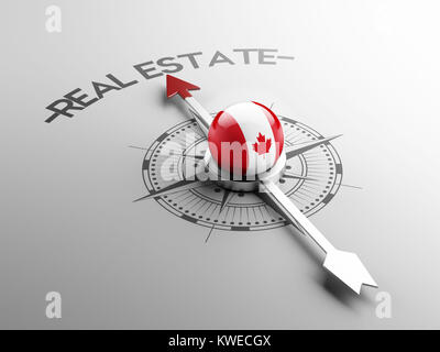 Canada alta risoluzione Immobiliare di concetto Foto Stock