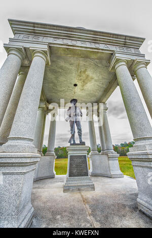 Chickamauga e Chattanooga National Military Park si trova in Georgia e Tennessee ed è stato uno dei più battaglie decisive della guerra civile. Foto Stock