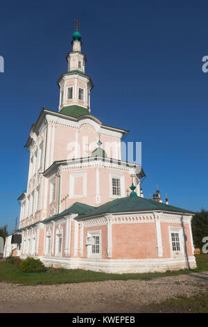 Chiesa di natale nella città di Totma, Vologda Regione, Russia Foto Stock