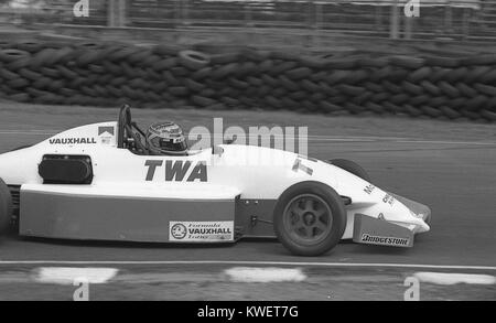 Zak Brown, Formula Vauxhall Lotus test. Oulton Park, Venerdì ago Foto Stock